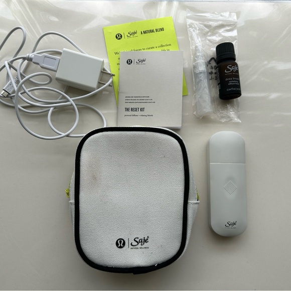 lululemon athletica Other - Lululemon x saje reset kit pocket diffuser